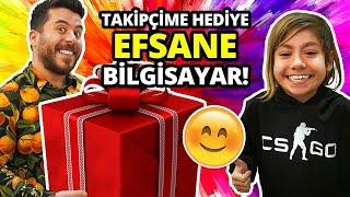 11 Yaşında Global İzleyicime Bilgisayar Hediye Ettim [UNLOST & Melih]