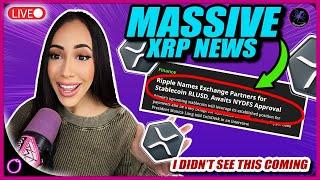 MASSIVE XRP NEWS (I DIDN'T SEE THIS COMING)