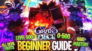 (GPO) COMPLETE 0-500 Level Guide (FREE RELEASE)