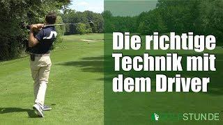 ABSCHLAG MIT DEM DRIVER – Die richtige Technik beim Golfschwung ‍️