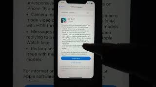 ios 18.0.1 update on iPhone 11 || #shorts #video #trending