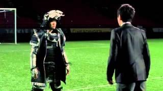 Shinji Kagawa beer advert  Watch Manchester United midfielder take on samurais in commercial   Mirro