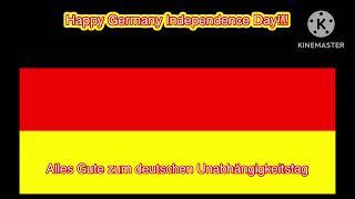 Happy Germany Independence Day 