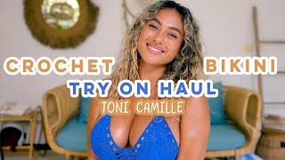 Crochet Bikini Try On Haul | Toni Camille