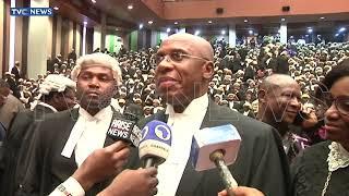 WATCH: Former Minister, Rotimi Amaechi, 4411 Others Sworn In As Lawyers