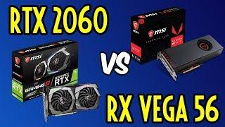 RTX 2060 vs RX VEGA 56 4K Benchmarks [GTA 5 | Far Cry 5 | Witcher 3]