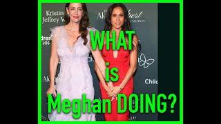 WHAT is Meghan DOING? and WHY is the WOMAN LETTING HER?