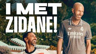 Zidane X Rio | Behind The Scenes at Manchester United’s Kit Launch | Ft Zinedine Zidane & Adidas