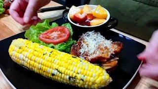 3 Recipes - Fried Chicken - Herb Butter Corn - Fruit Salad - Mama's Southern Recipes