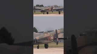 Avro Lancaster takeoff