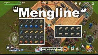 "Mengline" using tanning rack to block - Last Day On Earth: Survival