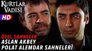 Aslan Akbey ve Polat Alemdar Sahneleri - Kurtlar Vadisi | Özel Sahneler