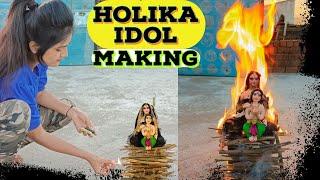 Holika idol making | How to make holika | Holika murti kaise banaye | Any arts vaishali