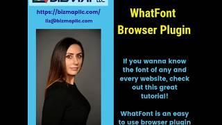 How To Inspect The Font of ANY Website | WhatFont Browser Plugin