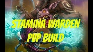 ESO: Stamina Warden PvP Build // Dragon Bones || Clockwork CIty