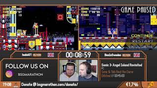 Sonic 3: AIR | Sonic & Tails - Glitched Speedrun by BenInSweden & huds601 | BSG Online 4