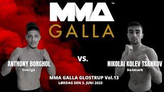 Nikolai  Kolev Tsankov (Mikenta) Vs. Anthony Borghol (Öresund MMA)