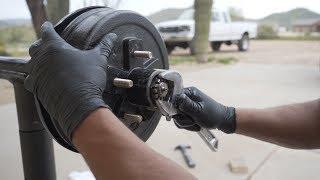 3,500 lb Electric Brake Axle Assembly | Rockwell American Trailer Axle