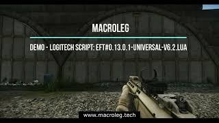 Escape from Tarkov. Universal script (no recoil) for logitech. Макросы для Таркова.