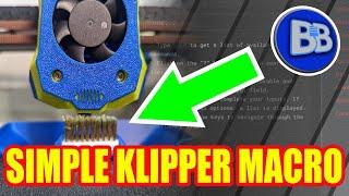 How to Write Your FIRST Klipper Macro - Nozzle Scrubber!