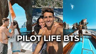 Pilot Life Behind The Scenes | Italy Vlog Part 3 Capri