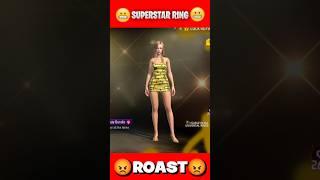 అబ్బా ఏముంది... | SUPERSTAR RING EVENT ROAST  | #shorts #shortsfeed #freefirenewevent
