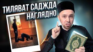 ТИЛЯВАТ САДЖДА НАГЛЯДНО