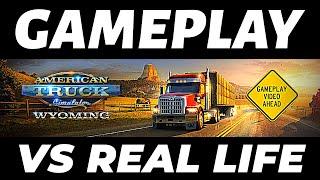 Wyoming Gameplay: Compared with Real Life | Yellowstone National Park | ATS Upcoming Wyoming Map DLC