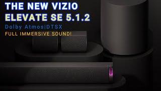 THE VIZIO ELEVATE SE 5.1.2 SOUNDBAR (SL512X-0806) DOLBY ATMOS; DTSX ; FULL  IMMERSIVE SOUND!