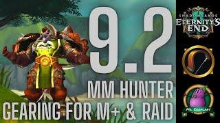 9.2 Gear to "Aim" for in M+ and Raiding for ALL Covenants | MM Hunter | World of Warcraft