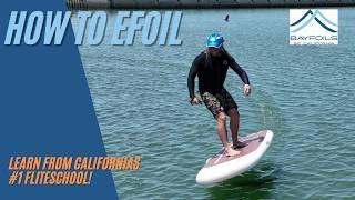 Learn how to efoil in under 10 minutes from the #1 Fliteschool on the West coast.