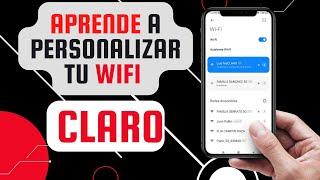 CÓMO  PUEDO CAMBIAR MI  CLAVE WIFI  En 2 minutos