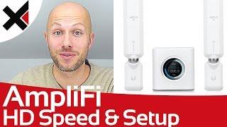 AmpliFi HD Mesh Einrichten, Setup und Geschwindigkeit Test Deutsch | iDomiX