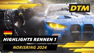 Plötzlich Regen auf dem Stadtkurs! | DTM 2024 Highlights | Norisring