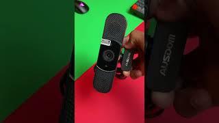 This Webcam has Speaker and a Microphone built inside!