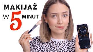 PRAWDZIWY MAKIJAŻ W 5 MINUT!!! - tutorial - KROK PO KROKU