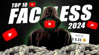 Top 10 Faceless Youtube Channel Ideas 2025 | High CPM