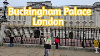 Buckingham Palace from the Victoria Memorial |  Victoria Memorial London  | Queen Buckingham Palace