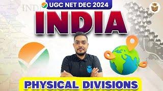 UGC NET Geography 2024 | India Physical Divisions by Yogesh Kumar | UGC NET Dec 2024