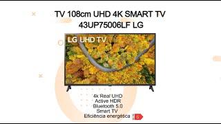 LED 108cm ULTRA HD 4K SMART TV 43UP75006LF LG