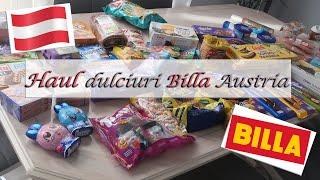 HAUL dulciuri Austria | Billa | 200 Euro| Ce nu găsim în UK? | Andreea Oslobanu