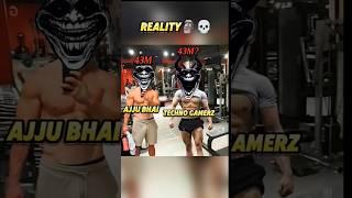 Techno Gamerz Meet Total Gaming Ajju Bhai #technogamerz #ajjubhai #totalgaming #ytshorts #trollface