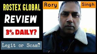 Rostex Global Review - Legit 3% Daily ROI or Big Scam? | rostex.global