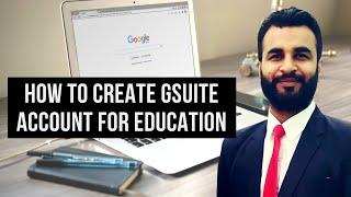 How to create Gsuite account for education 2020 | Create Gsuite for education account | Gsuite setup