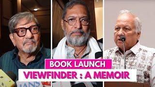 Nana, Amol & Others Grace the launch of Amol Palekar`S Autobiography Book Viewfinder : A Memoir