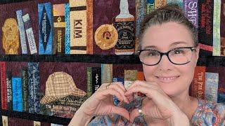 TTMT #836 - Bookcase Quilt Finale! (Bookcase Quilt Show & Tell)
