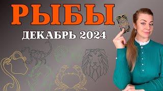 РЫБЫ декабрь 2024: гороскоп таро Анна Ефремова