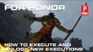 For Honor - How to Execute and Unlock New Executions