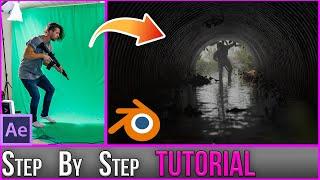 How to make a REALISTIC Greenscreen Effect in blender