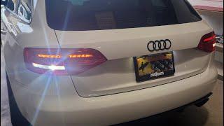 Euro Taillights Installed on US Spec Audi A4 Wagon